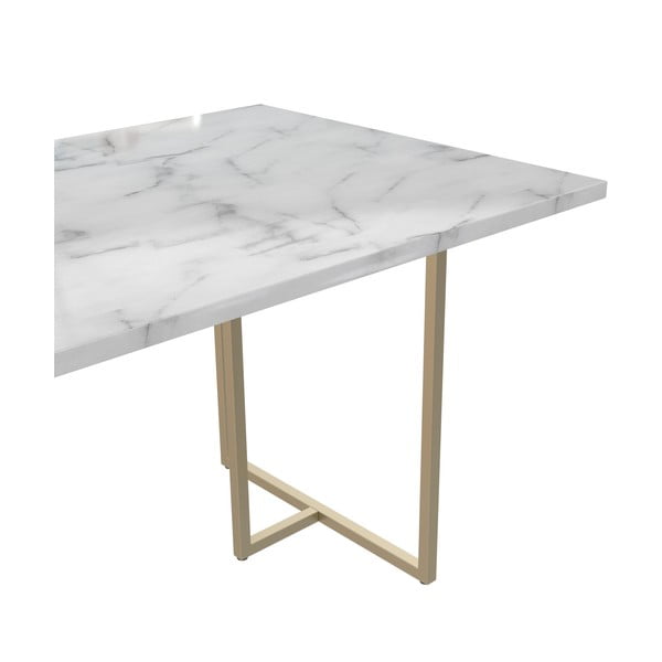 Blagovaonski stol u mramornom dekoru 90x160 cm Astor – CosmoLiving by Cosmopolitan-image-4