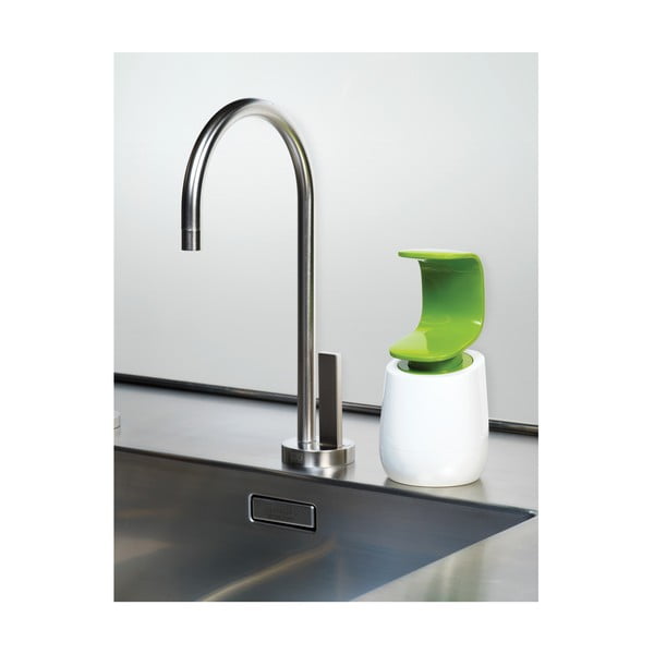 Bijelo-zeleni dozator za sapun Joseph Joseph C-Pump 237 ml-image-3