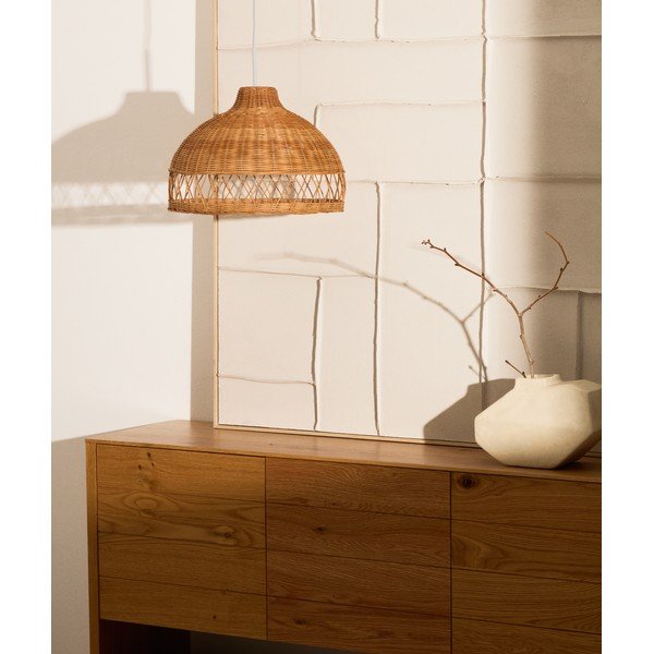 Sjenilo od ratana u prirodnoj boji ø 40 cm Loura – Kave Home-image-1