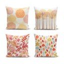 Set od 4 ukrasne jastučnice Minimalist Cushion Covers Autumn Design, 45 x 45 cm