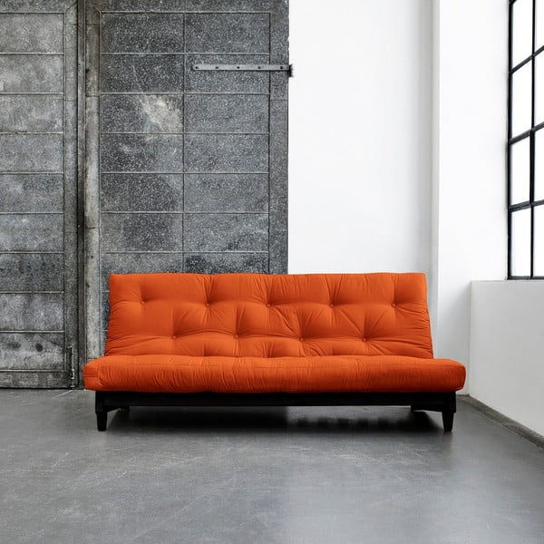 Sofa na razvlačenje Karup Fresh Wenge / Orange