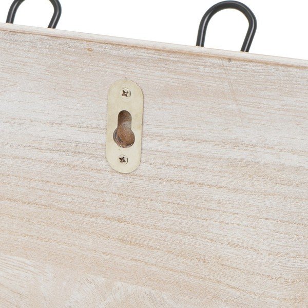 Zidna vješalica od masivne paulovnije – Casa Selección-image-2