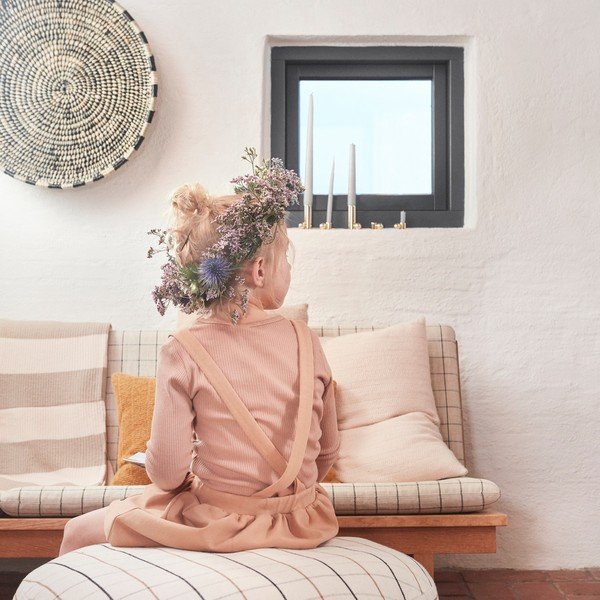 Krem vreća za sjedenje Grid – OYOY Living Design-image-1