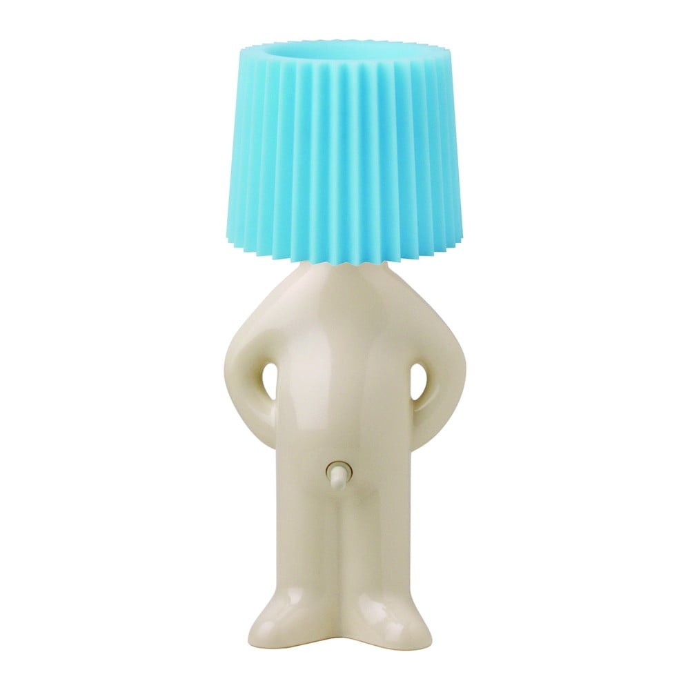 gospodine Lamp P One Man Shy, plavi abažur
