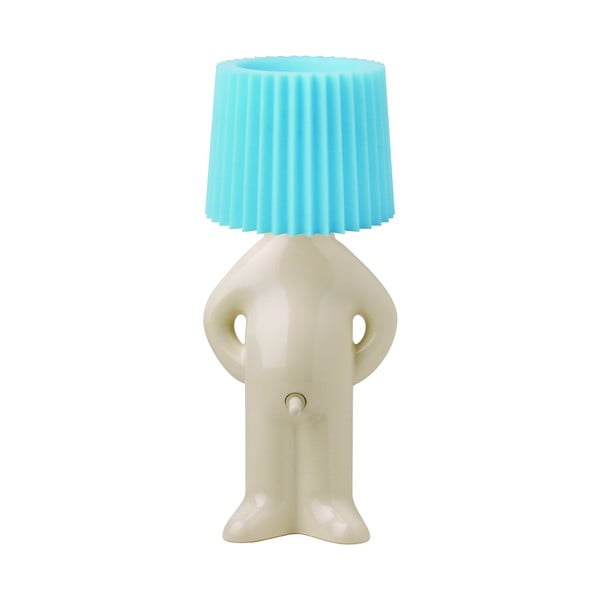 gospodine Lamp P One Man Shy, plavi abažur