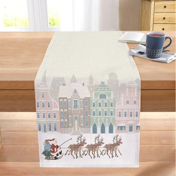 Nadstolnjak s božićnim motivom 45x140 cm Merry Christmas – Mila Home