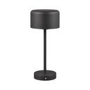Mat crna LED stolna lampa s mogućnošću zatamnjivanja (visina 30 cm) Jeff – Reality