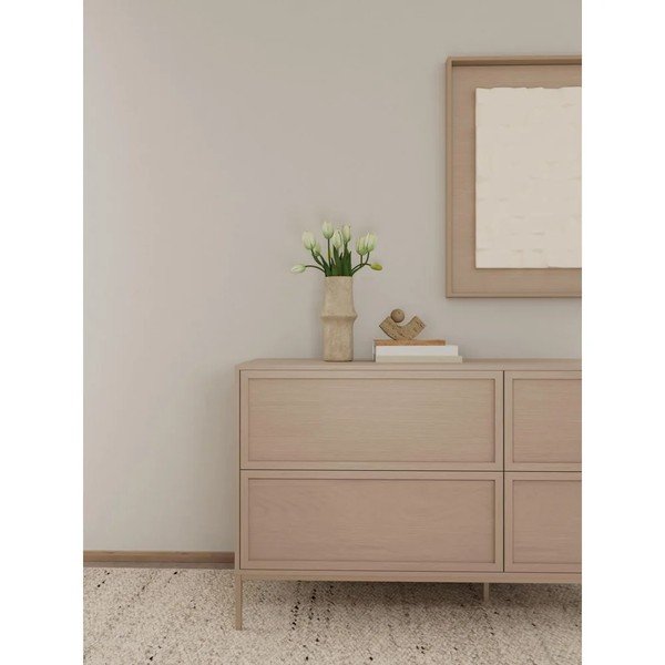 Siva komoda od melamina 157x80x40 cm Palmdale – Actona-image-2