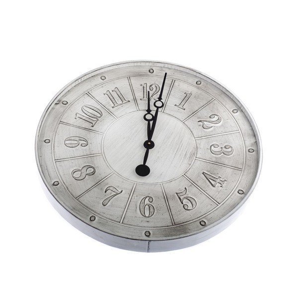 Metalni zidni sat Dakls Precious Time