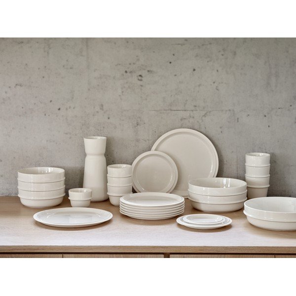 Krem porculanski tanjur ø 24 cm Eau – Zone-image-4