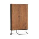 Komoda od masivnog manga u prirodnoj boji 100x165x40 cm Curve – MOME