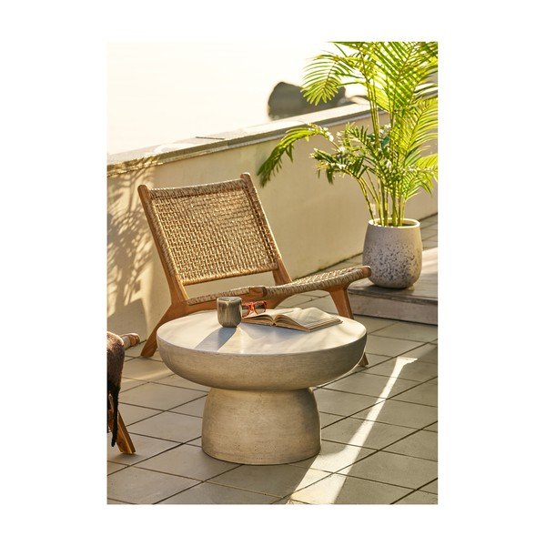 Okrugao vrtni stolić za kavu keramički ø 60 cm Bonnet – House Nordic-image-1