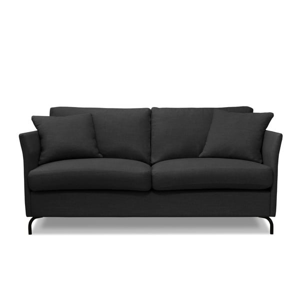 Tamno sivi kauč na razvlačenje za dvije osobe Windsor &amp; Co. Sofe Saturn