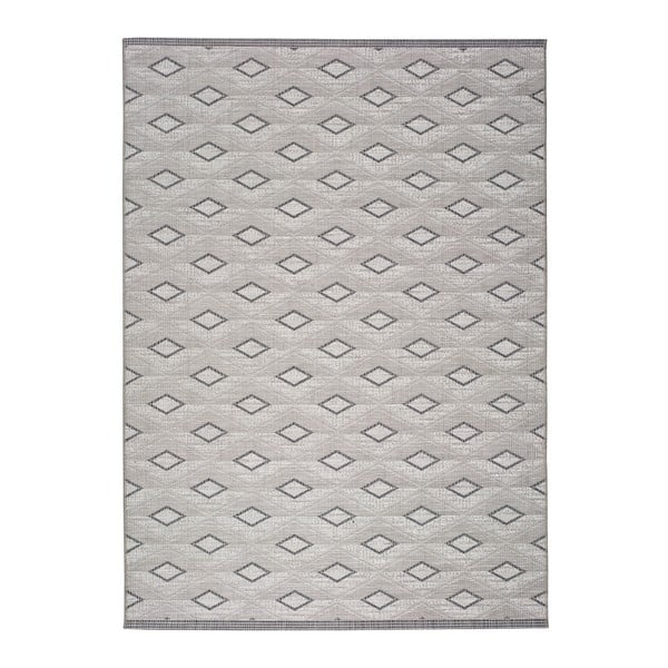 Sivi vanjski tepih Universal Weave Kasso, 77 x 150 cm