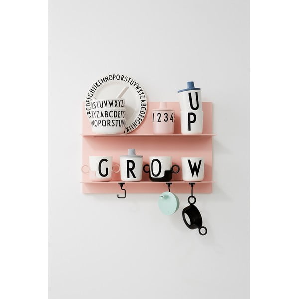 Crni poklopac za šalicu Design Letters, ø 7 cm-image-3