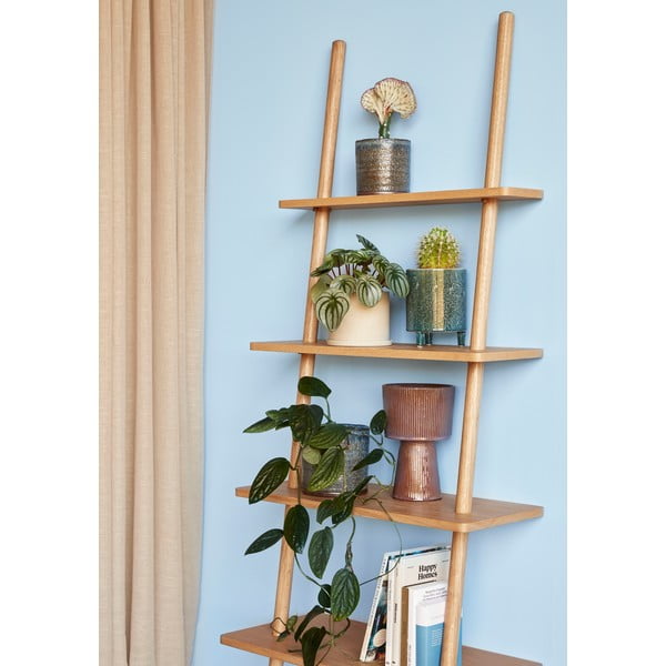 Set od 2 ljubičasto-smeđe keramičke tegle za cvijeće Hübsch Pot-image-1