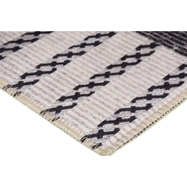 Sivi perivi tepih 80x50 cm - Vitaus-image-2