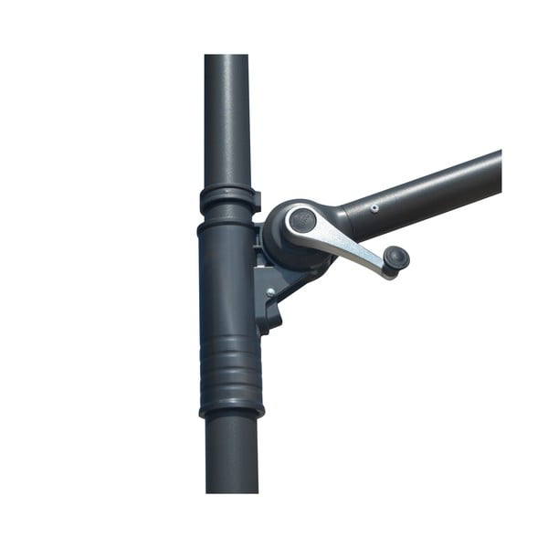 Tamno sivi suncobran ø 300 cm Roja - Rojaplast-image-3