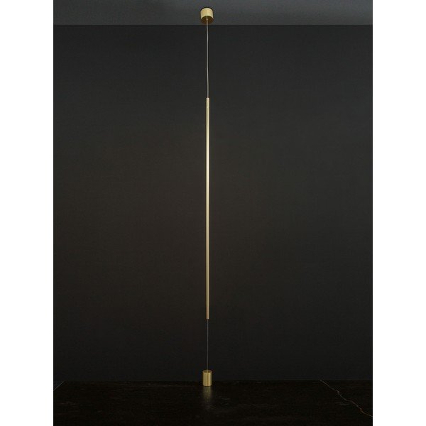 Mjedena LED stojeća svjetiljka aluminijska (visina 300 cm) Elettra – Nova Luce-image-1