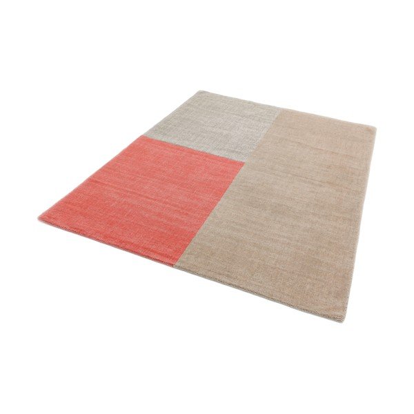 Bež-ružičasti tepih Asiatic Carpets Blox, 160 x 230 cm-image-1