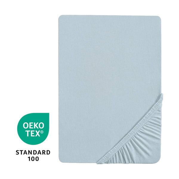 Dječja plahta s gumom za dječji krevetić od organskog pamuka 140x70 cm Lil Planet – Roba-image-3