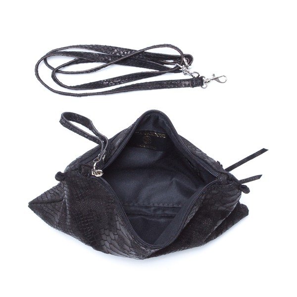 Carlita kožna torbica, crna-image-3