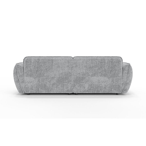 Svijetlo siva sofa od šenila s ležaljkom 252 cm Nelia Big – Ropez-image-4