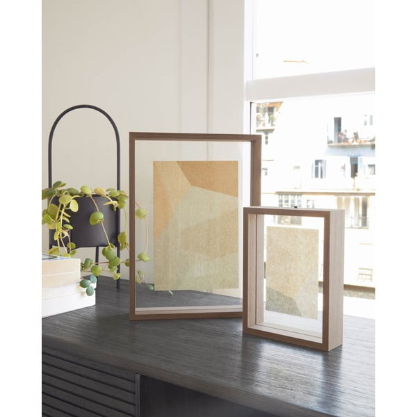 Stojeći okvir u prirodnoj boji 22,5x31,5 cm Flavina – Kave Home-image-1