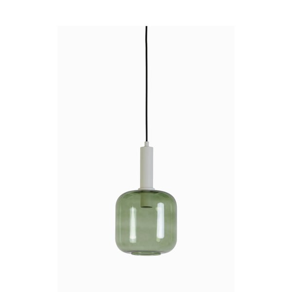 Zelena stropna svjetiljka sa staklenim sjenilom ø 21 cm Lekar - Light & Living