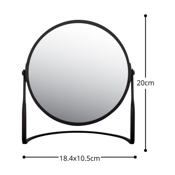 Kozmetičko povećavajuće ogledalo (s povećanjem 5x) ø 18 cm Akira – Spirella-image-3