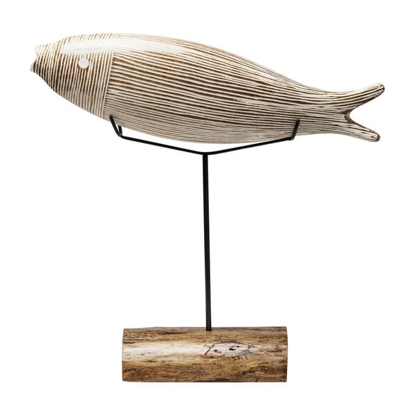 Ukrasna skulptura Kare Design Pesce Stripes, visina 66 cm
