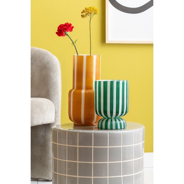 Okrugao pomoćni stol keramički ø 42 cm Retro Tiles – Leitmotiv-image-2