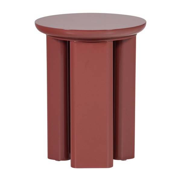 Okrugao pomoćni stol u sjajnom dekoru ø 40 cm Orivo – WOOOD-image-2