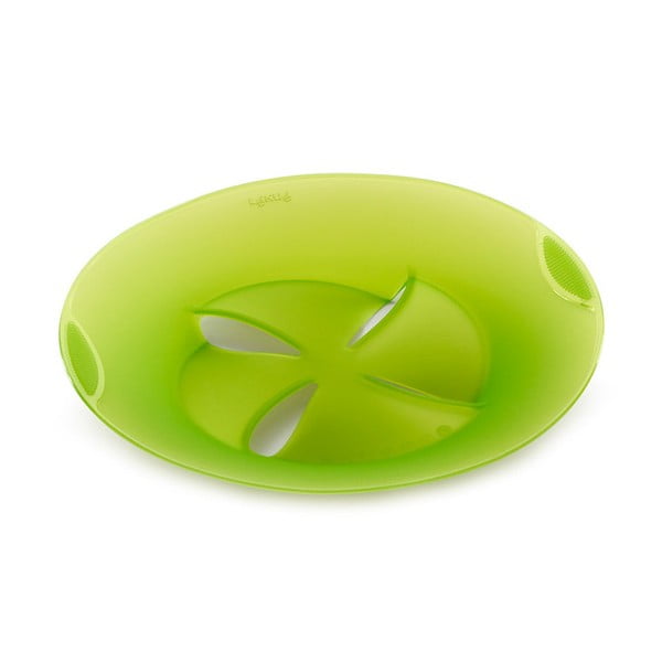 Fleksibilni silikonski poklopac Non Spill zeleni, 22 cm
