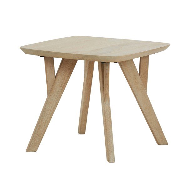 Pomoćni stol od masivnog manga 50x50 cm Quenza – Light & Living