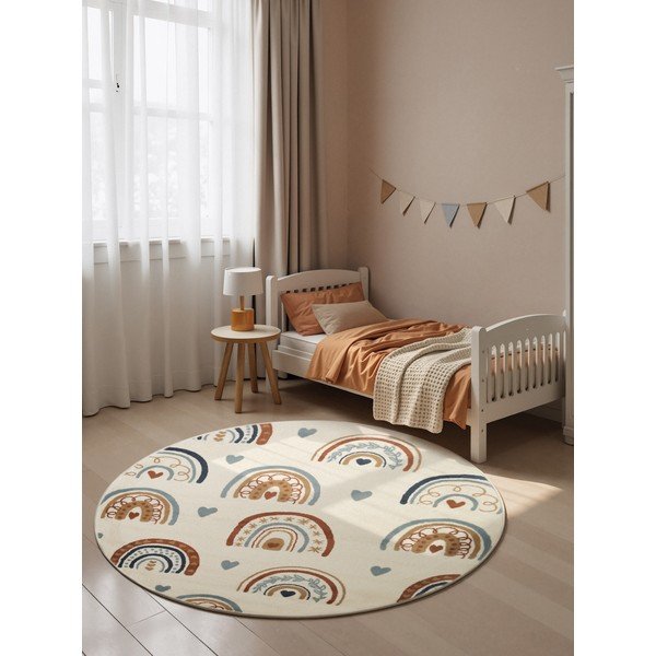 Krem dječji tepih ø160 cm Bowie – Hanse Home-image-2
