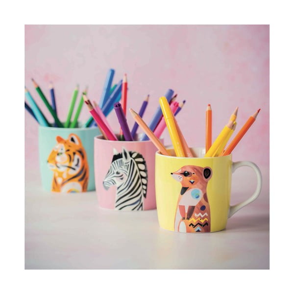 Plava porculanska šalica Maxwell & Williams Pete Cromer Tiger, 375 ml-image-3