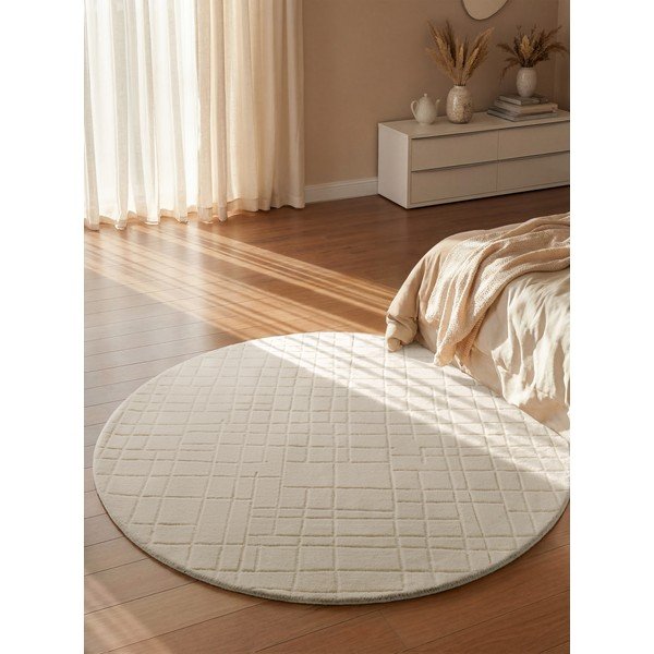 Krem vunen okrugao tepih ø 160 cm Kenso – Villeroy&Boch-image-1