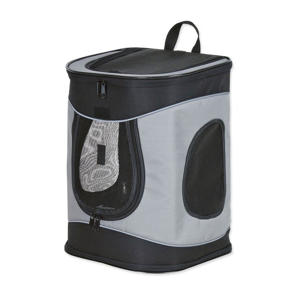 Sivi ruksak za transport psa za kućne ljubimce 30x34 cm Trixie Timon – Plaček Pet Products
