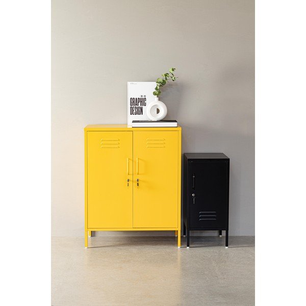 Svijetlo plavi metalni ormarić sa zaključavanjem 35x76x40 cm Cambridge – Yes Everyday-image-1