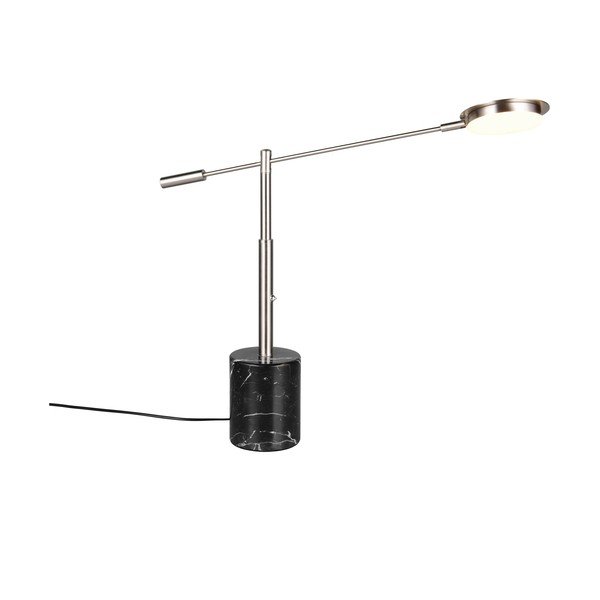 Crna/u srebrnoj boji LED stolna lampa (visina 65 cm) Fiore – Trio Select-image-4