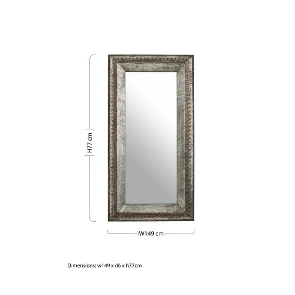 Zidno ogledalo 77x149 cm Elementary – Premier Housewares-image-3