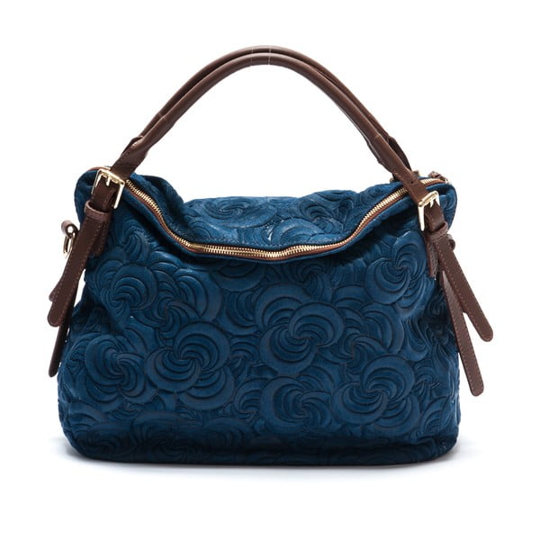 Elena kožna torbica, plava