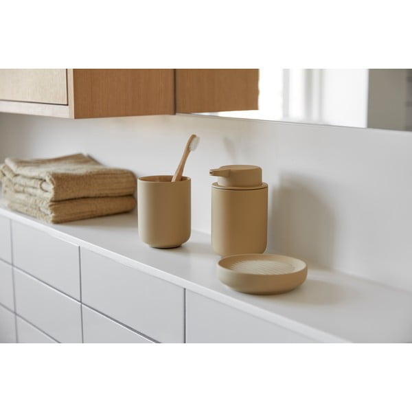 Bež porculanska posuda za sapun Zone Ume-image-3