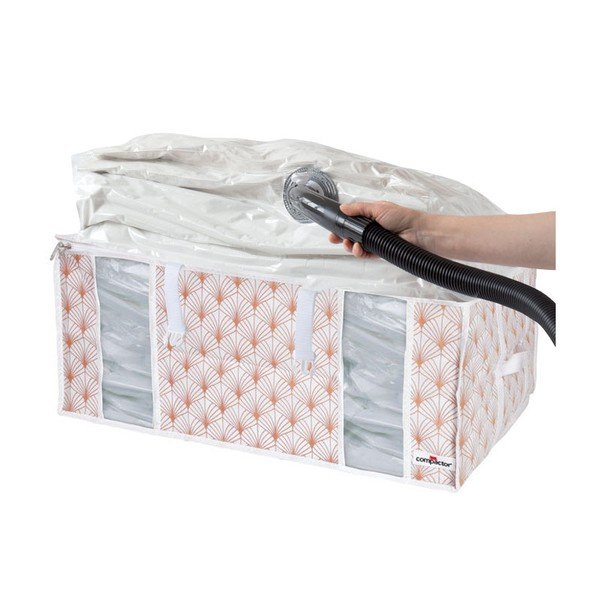 Ružičasta vakuumska kutija za pohranu odjeće Compactor Signature Blush 3D Vacuum Bag, 210 l-image-1