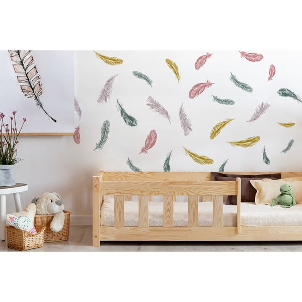 Dječji krevet od masivnog bora 80x160 cm u prirodnoj boji Mila CP – Adeko-image-3