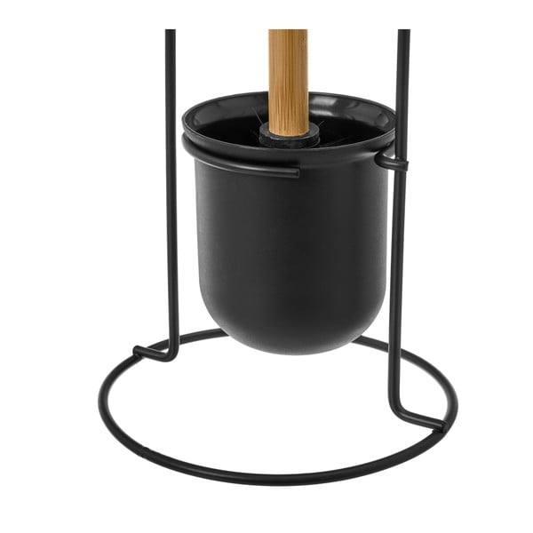 Crna metalna WC četka Simply – Casa Selección-image-2