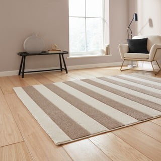 Svjetlo smeđi tepih 80x150 cm Cove Stripe – Catherine Lansfield