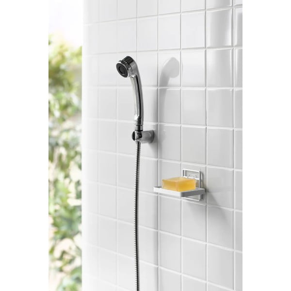 Bijela metalna samoljepljiva posuda za sapun Film Hook – YAMAZAKI-image-3