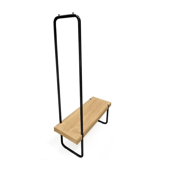 Skup klupa i vješalica s Woodman Ben čeličnom strukturom-image-2